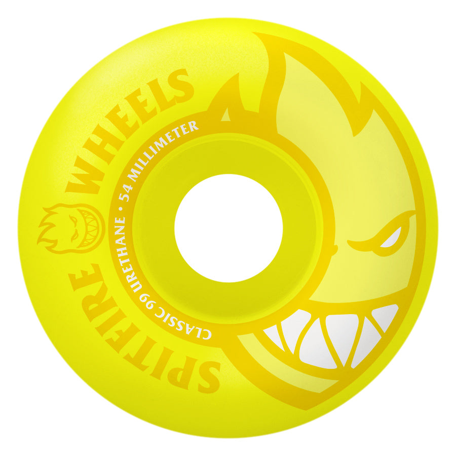 SPITFIRE WHEEL NEON BIGHEAD YELLOW 54MM