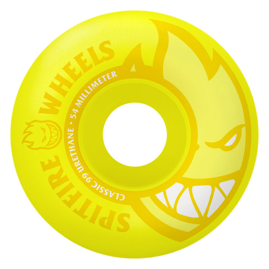 SPITFIRE WHEEL NEON BIGHEAD YELLOW 54MM